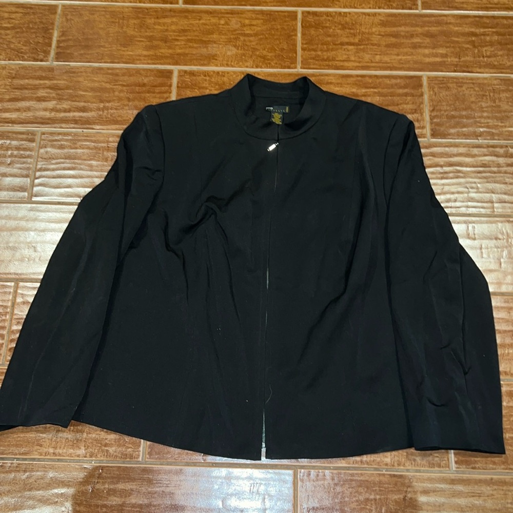 Black Zip-Up Jacket